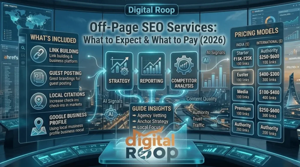 Off Page SEO Services